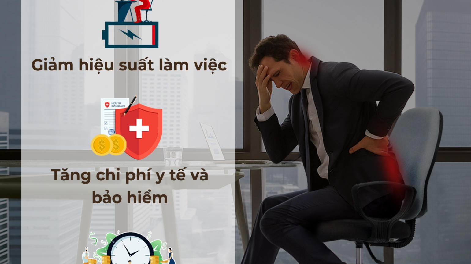 Đầu Tư Đúng Loại Ghế Nhân Viên, Tăng Hiệu Suất Làm Việc, Giảm Chi Phí Y Tế Cho Doanh Nghiệp